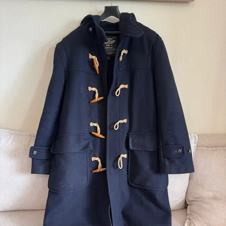 [BUNJANG] Polo Ralph Lauren Duffle Coat Navy / 폴로 랄프로렌 더플코트 네이비