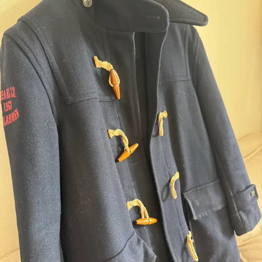 [BUNJANG] Polo Ralph Lauren Duffle Coat Navy / 폴로 랄프로렌 더플코트 네이비