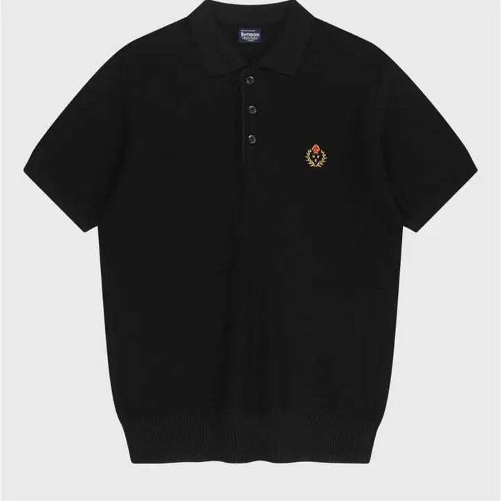 [BUNJANG] Heritagefloss Crest Merino Wool Polo Shirt / 헤리티지플로스 crest merino wool polo shirt