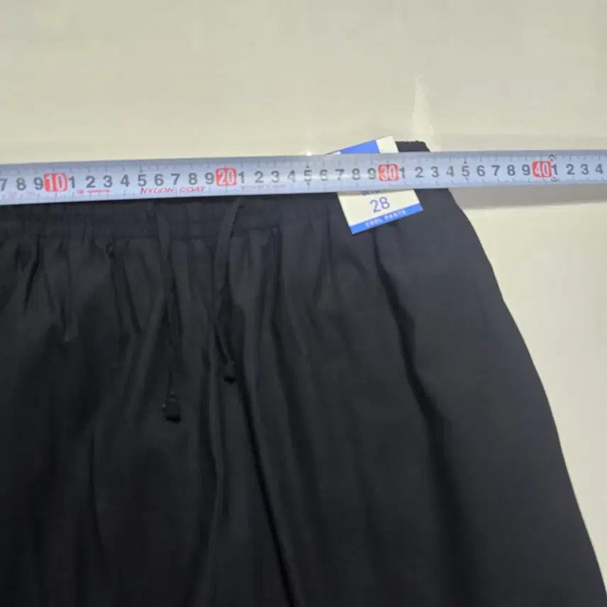 [BUNJANG] Polham Rayon Wide Pants Black Slacks / 1858 폴햄 레이온 와이드팬츠 밴딩팬츠 블랙 슬랙스팬츠