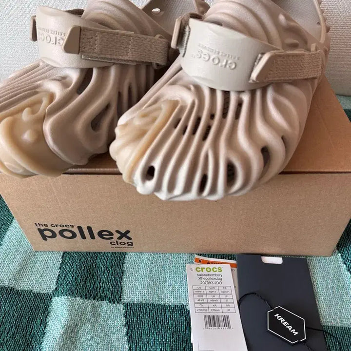 [BUNJANG] Crocs x Salehe Bembury Pollex Clog Orchata / 크록스 살레헤 오르차타 270(us9) 새상품 판매