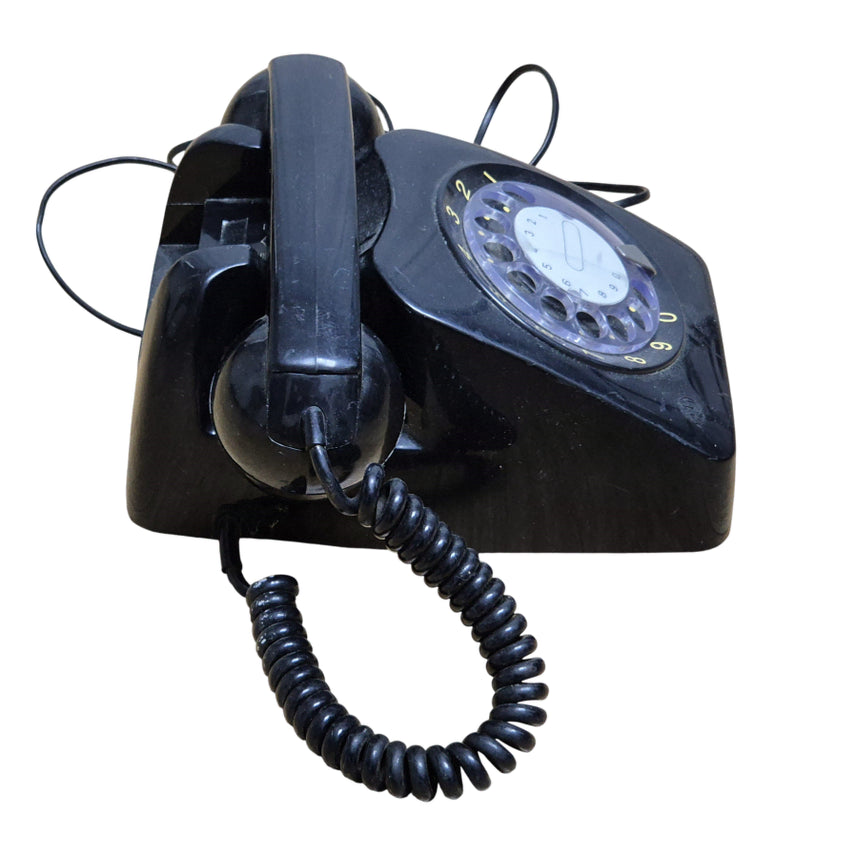 [BUNJANG] Korean Military Retro 80s Dial Rotary Phone Prop / 국군 구형 80s 레트로 빈티지 수집품 다이얼 전화기 영화소품 (FREE