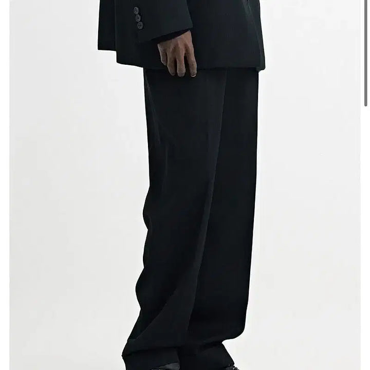 [BUNJANG] Solid Homme 26SS Banding Wide Pants Black / 36) 솔리드옴므 26ss 밴딩 와이드팬드