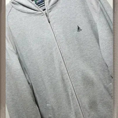 [BUNJANG] Beanpole Striped Color-Block Sweatshirt Hoodie Jacket Size 105 / 빈폴 줄무늬배색 맨투맨 후드집업자켓 택105