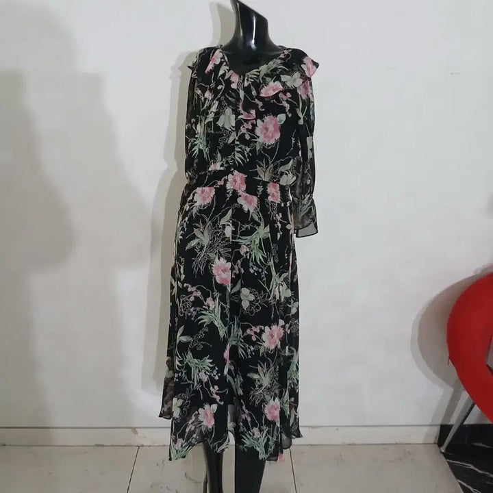 [BUNJANG] LYNN Print Long Dress / LYNN 린 프린트 롱 원피스