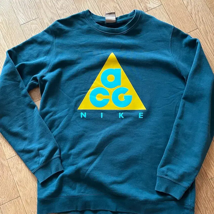 [BUNJANG] Nike ACG Green Back Pocket Sweatshirt / 나이키 ACG 맨투맨 티셔츠 그린 백포켓 105