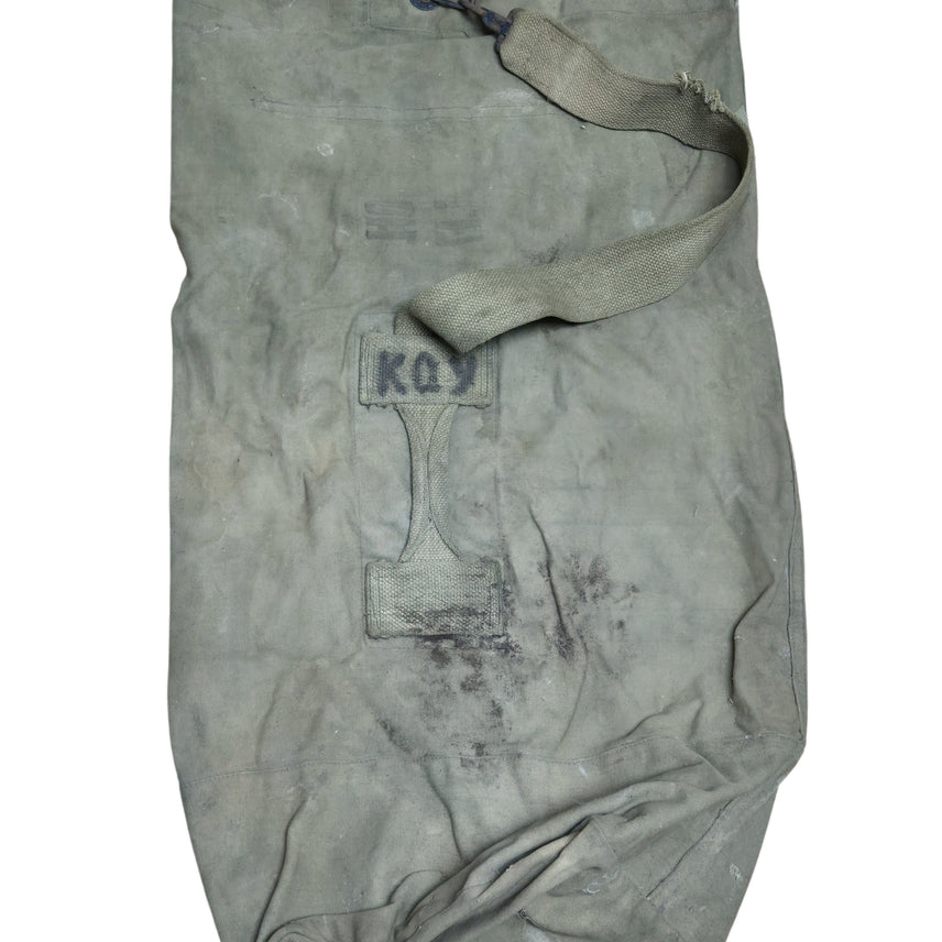 [BUNJANG] Korean War Era 1960s Army Duffle Bag / 육군 구형 60s 더플백 더블백 잡낭 의낭 가방 전투복 (FREE)