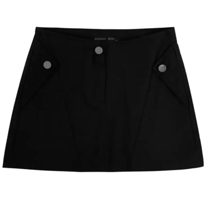 [BUNJANG] Bohemse Cotton Pocket Mini Skirt M / 보헴서 코튼 포켓 미니스커트 M