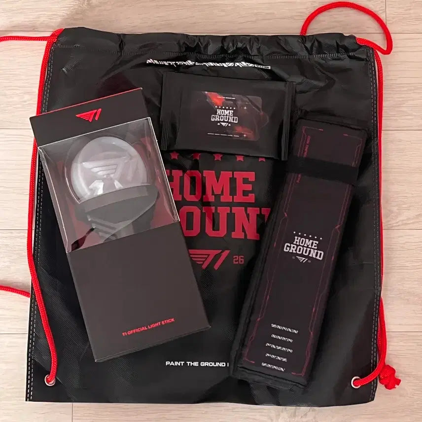 [BUNJANG] T1 Official Light Stick + Home Ground Bundle / T1 공식 응원봉 + 홈그라운드