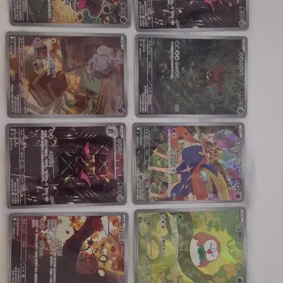 [BUNJANG] Pokemon Card AR Set (8 cards) / 포켓몬카드 ar카드 10장