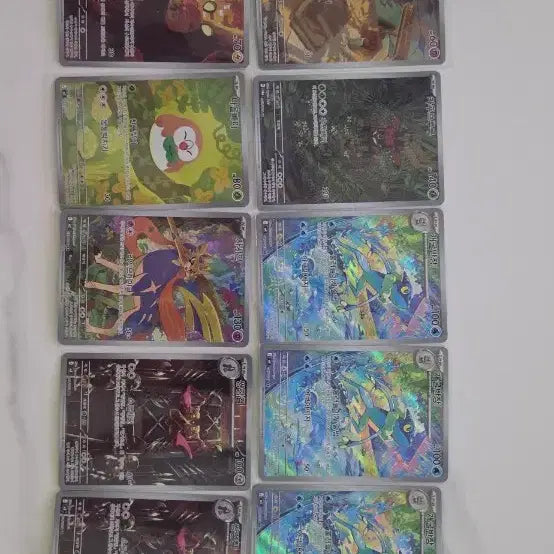 [BUNJANG] Pokemon Card AR Set (8 cards) / 포켓몬카드 ar카드 10장