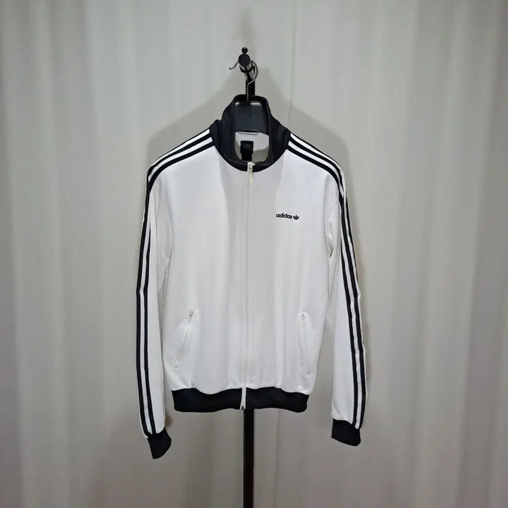 [BUNJANG] Adidas 00s Beckenbauer Track Top Jersey White/Black 100 / (택포) 아디다스 00s 베켄바우어 흰검 트랙탑 져지 100 B881
