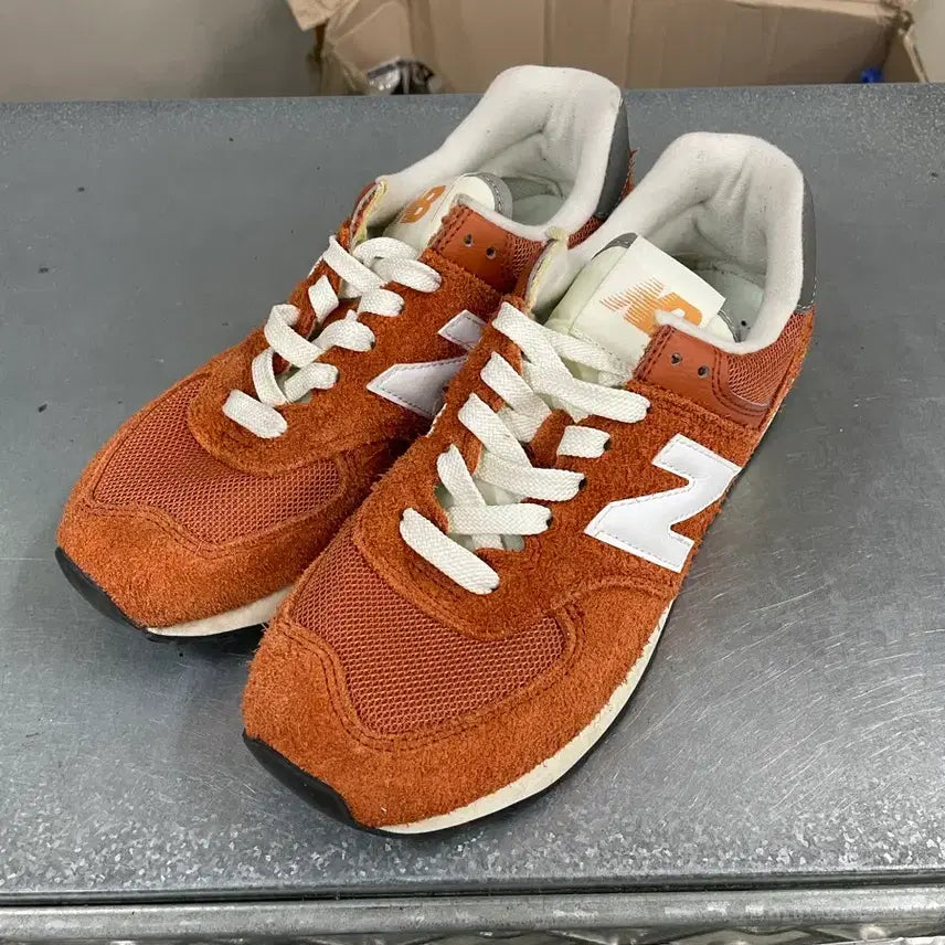 [BUNJANG] New Balance 574 Heritage Orange 235 / 뉴발란스 574 헤리티지 오렌지  235