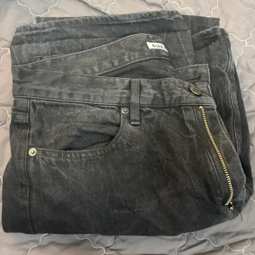 [BUNJANG] Auralee Selvedge Faded Light Denim Pants / 오라리 셀비지 페이디드 라이트 데님 팬츠