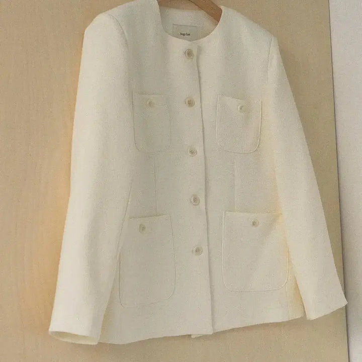 [BUNJANG] Beige Bowl Tweed Jacket / 베이지보울 트위드자켓(새상품)
