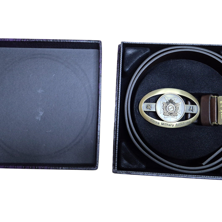 [BUNJANG] Korean Military Academy Custom Belt (Unused) / 육군 사제 맞춤 육군사관학교 기념 기념품 벨트 (FREE) (미사용품)