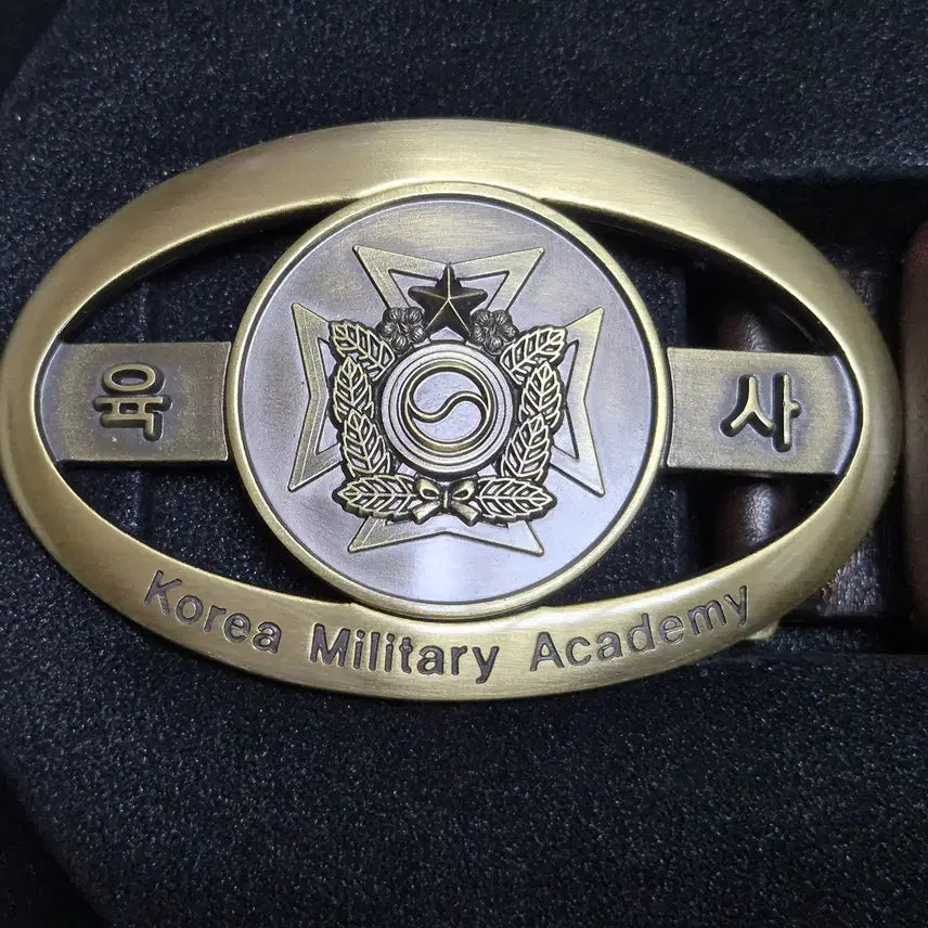 [BUNJANG] Korean Military Academy Custom Belt (Unused) / 육군 사제 맞춤 육군사관학교 기념 기념품 벨트 (FREE) (미사용품)