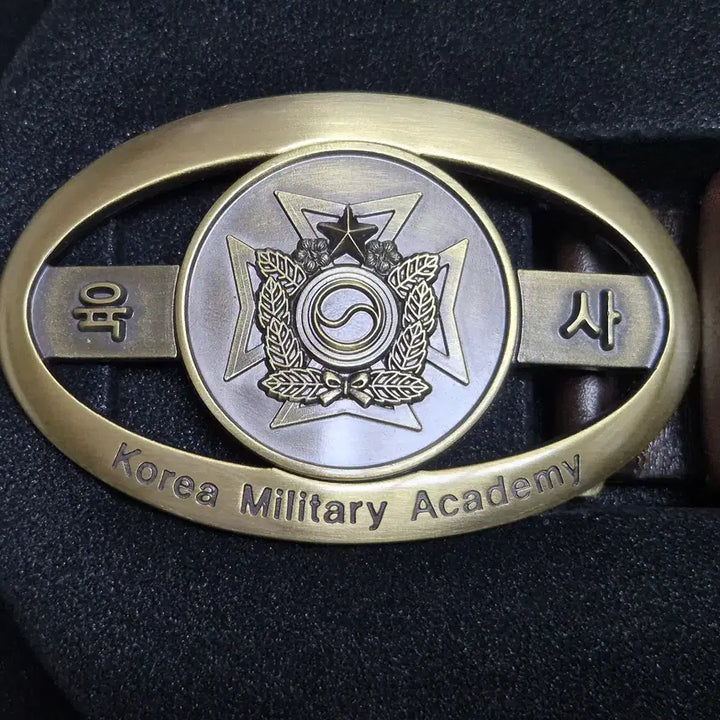 [BUNJANG] Korean Military Academy Custom Belt (Unused) / 육군 사제 맞춤 육군사관학교 기념 기념품 벨트 (FREE) (미사용품)
