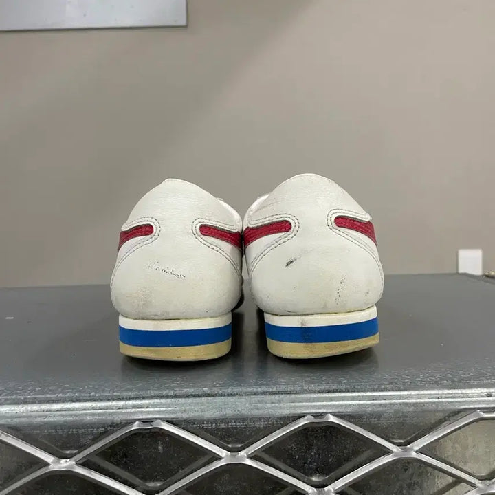 [BUNJANG] Onitsuka Tiger Corsair White True Red Sneakers / 오니츠카타이거 코르세어 화이트 트루 레드 260