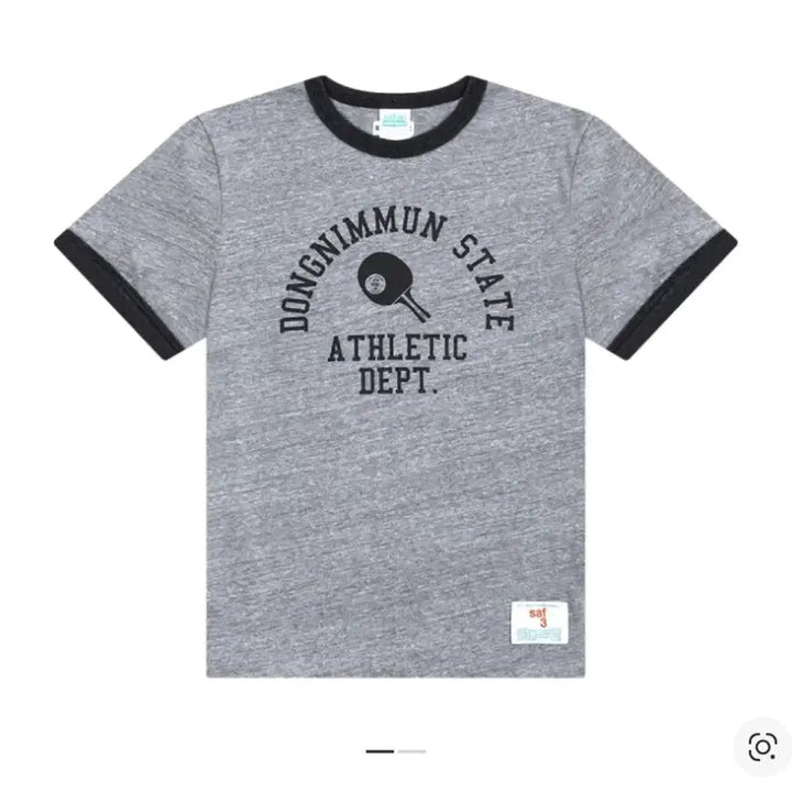 [BUNJANG] Safarispot Ringer T-Shirt Grey / 사파리스팟 링거반팔티 그레이
