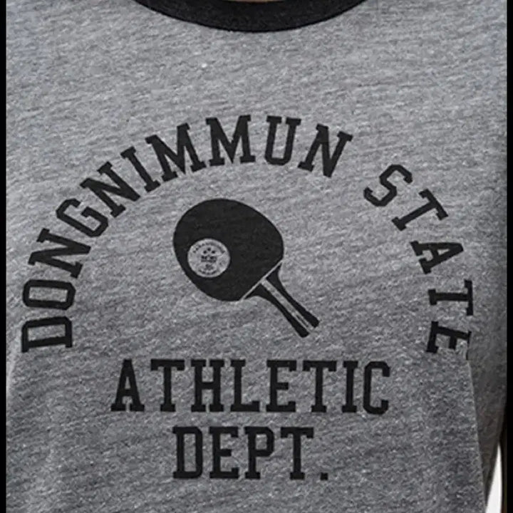 [BUNJANG] Safarispot Ringer T-Shirt Grey / 사파리스팟 링거반팔티 그레이