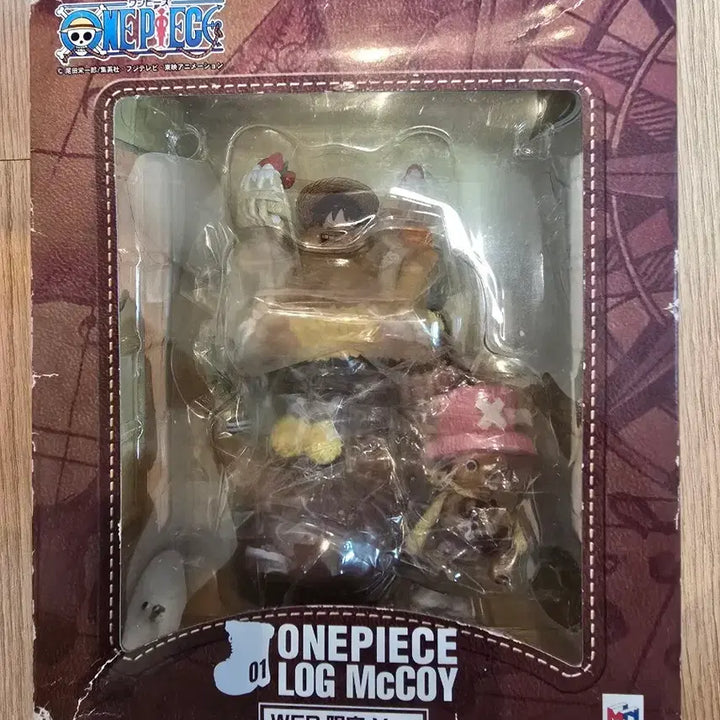 [BUNJANG] One Piece Log Collection McCoy Limited Edition Luffy &amp; Chopper Figure / 원피스 로그 McCoy 웹 한정판 피규어