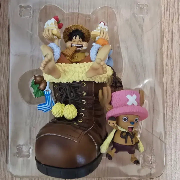 [BUNJANG] One Piece Log Collection McCoy Limited Edition Luffy &amp; Chopper Figure / 원피스 로그 McCoy 웹 한정판 피규어