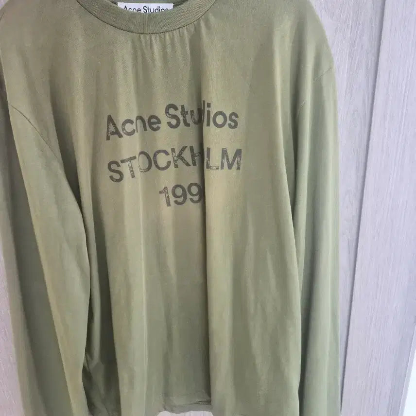 [BUNJANG] Acne Studios Long Sleeve T-Shirt / 아크네 쭉티 아크네 긴팔티