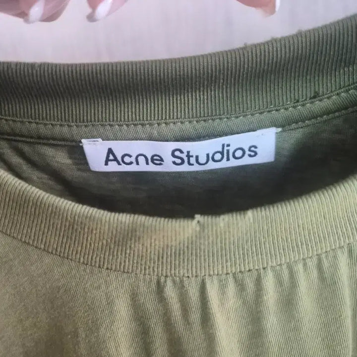 [BUNJANG] Acne Studios Long Sleeve T-Shirt / 아크네 쭉티 아크네 긴팔티