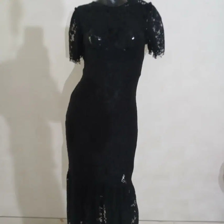 [BUNJANG] Zara Lace Long Dress / 자라 레이스 롱 원피스