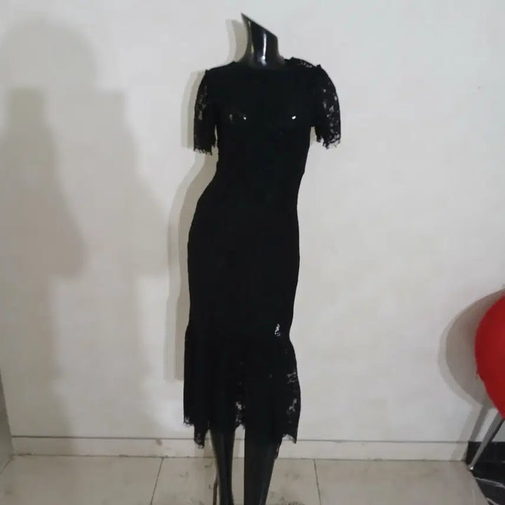 [BUNJANG] Zara Lace Long Dress / 자라 레이스 롱 원피스