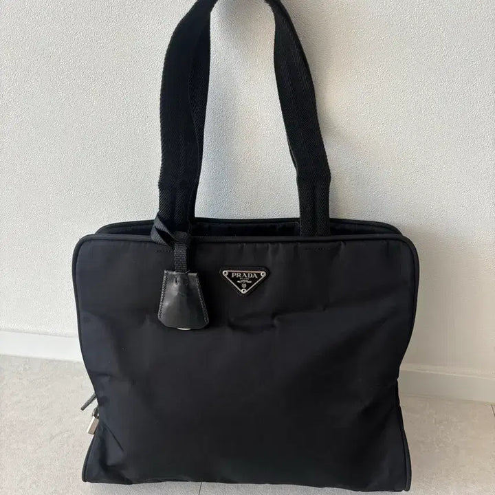 [BUNJANG] Prada Black Nylon Tote Bag / 프라다 블랙 나일론 토트백