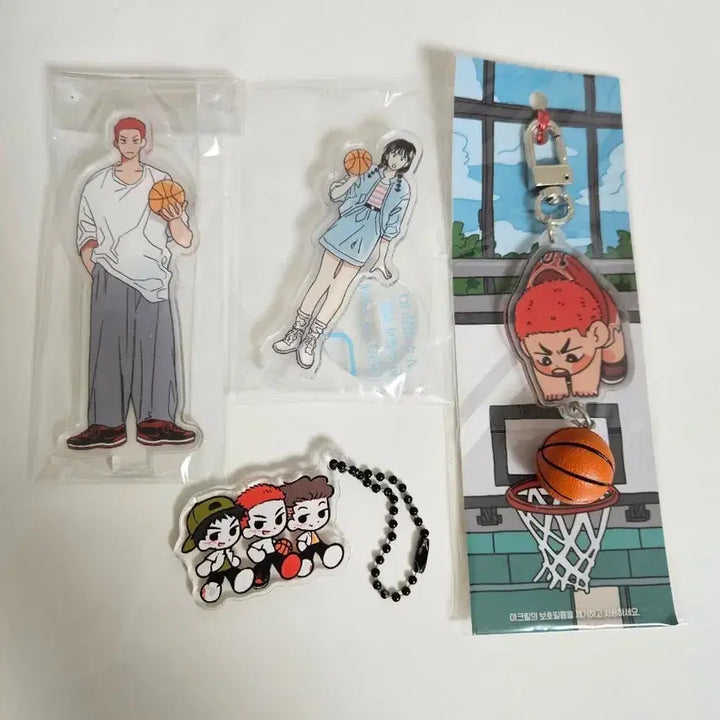 [BUNJANG] Slam Dunk Acrylic Stand &amp; Keyring Bundle Set / 슬램덩크 아크릴 스탠드 키링 일괄