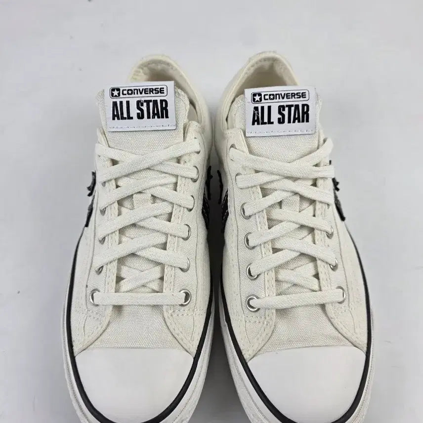 [BUNJANG] Converse Star Player 76 Premium Canvas Vintage White 230 / 빈트로^^230 컨버스 스타 플레이어 76 프리미엄 캔버스 빈티지 화이트