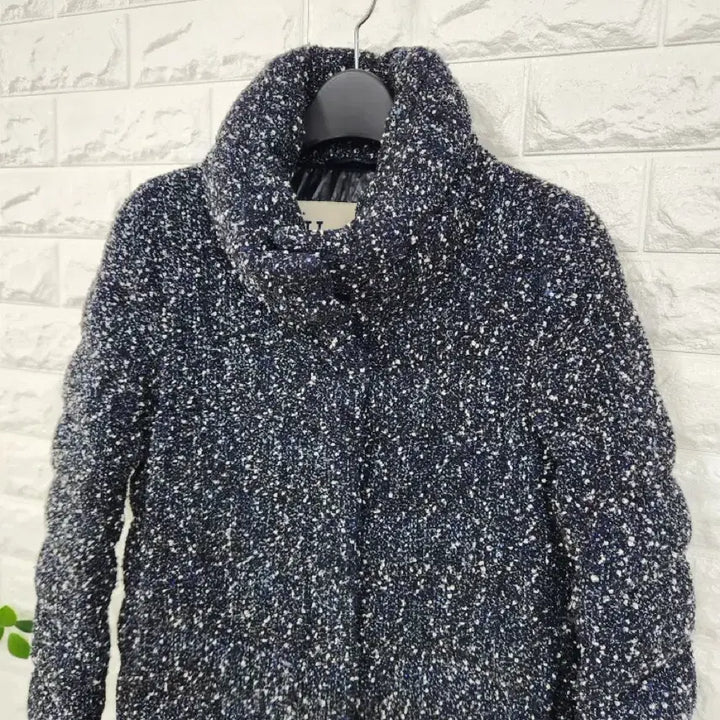 [BUNJANG] Erno Tweed Long Padded Coat IT40 / (IT40)에르노 트위드 롱 패딩
