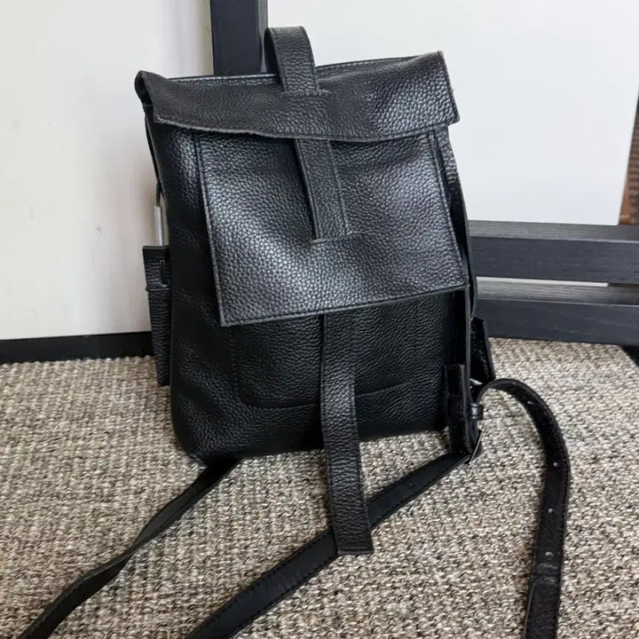 [BUNJANG] Sarapachini Real Leather Flap Bag / 사라파치니 리얼 레더 플랩백