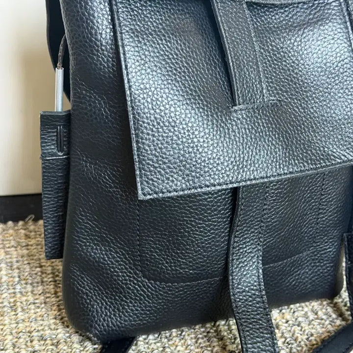 [BUNJANG] Sarapachini Real Leather Flap Bag / 사라파치니 리얼 레더 플랩백
