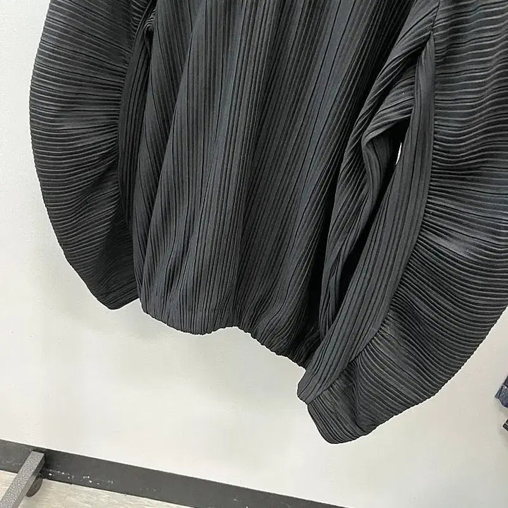 [BUNJANG] Kims Apparel Pleats Oversized Hoodie / 여) 킴스어패럴 플리츠 오버 후드
