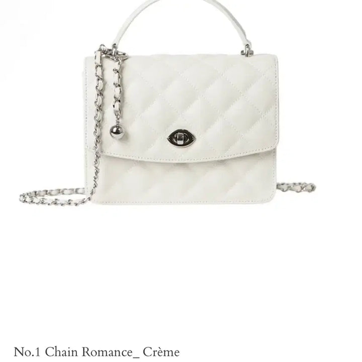 [BUNJANG] SIOMOMO White Quilting Chain Bag / 시오모모 화이트 퀼팅 체인백