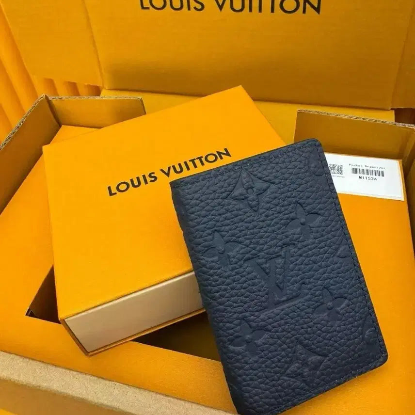[BUNJANG] Louis Vuitton Taurillon Organizer Card Holder / 루이비통 토뤼옹 오거나이저
