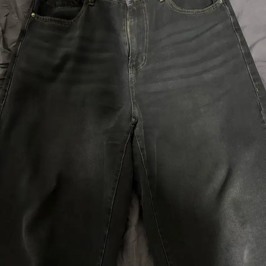 [BUNJANG] Politeru Goshima Denim Pants Blue Charcoal / [2] 폴리테루 고시마 데님 팬츠 블루차콜