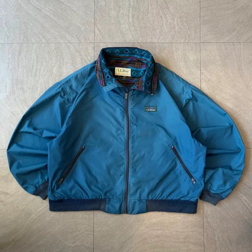 [BUNJANG] L.L.Bean Aztec Blue Three-Season Jacket (1990s Production) / 90년대 생산 엘엘빈 아즈텍 블루 쓰리시즌 자켓