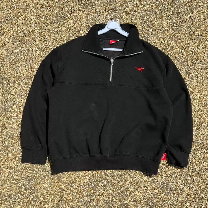 [BUNJANG] T1 Half-Zip Sweatshirt / T1 반집업 맨투맨