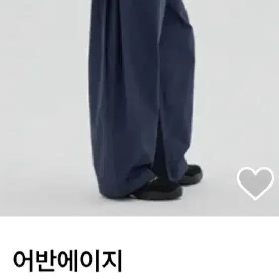 [BUNJANG] Urbanage Balloon Fit Banding Cotton Pants Navy / [새상품]어반에이지 벌룬핏 밴딩 코튼 팬츠 네이비