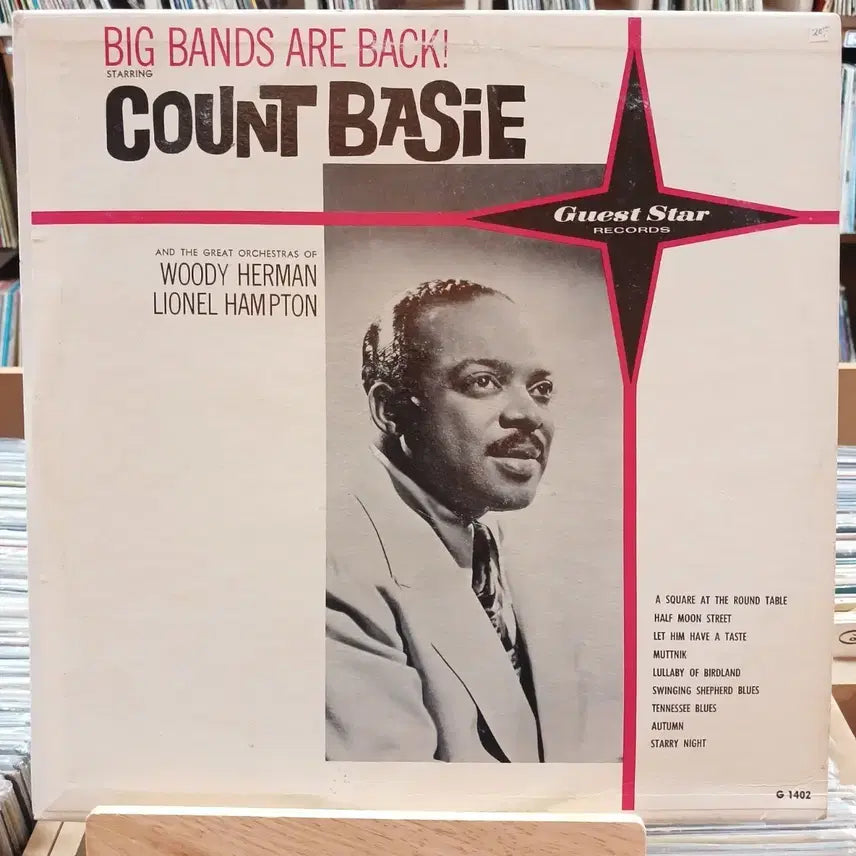 [BUNJANG] Count Basie Big Bands Are Back LP Vinyl Record / 빈티지 재즈 카운트 베이시 Big Bands Are Back LP 할인