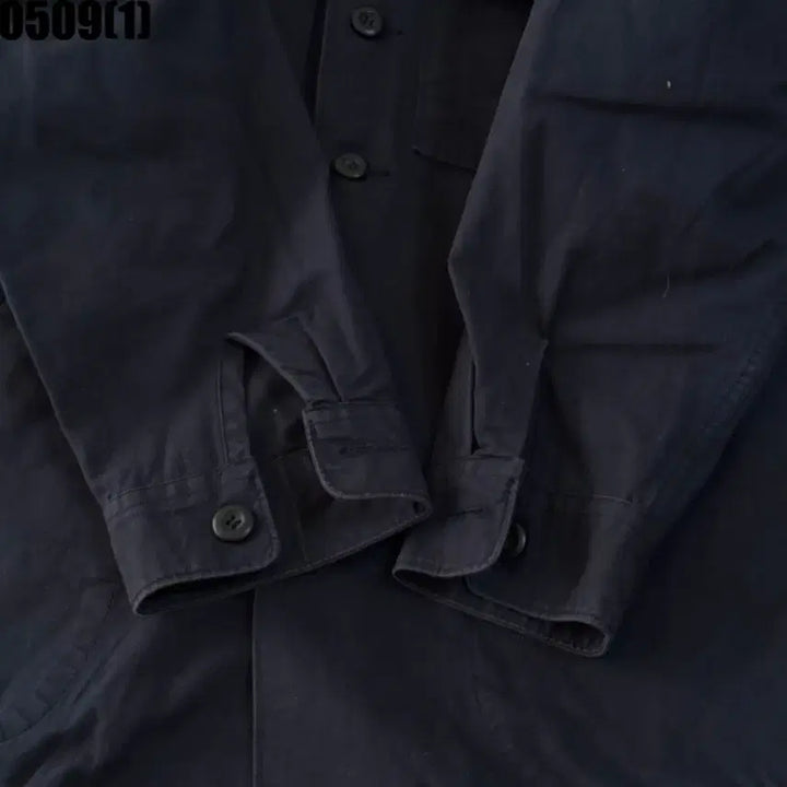 [BUNJANG] Home Grown Supply Navy Cotton Shirt Jacket L / Home grown supply 네이비 면 셔츠 자켓 남방형 L