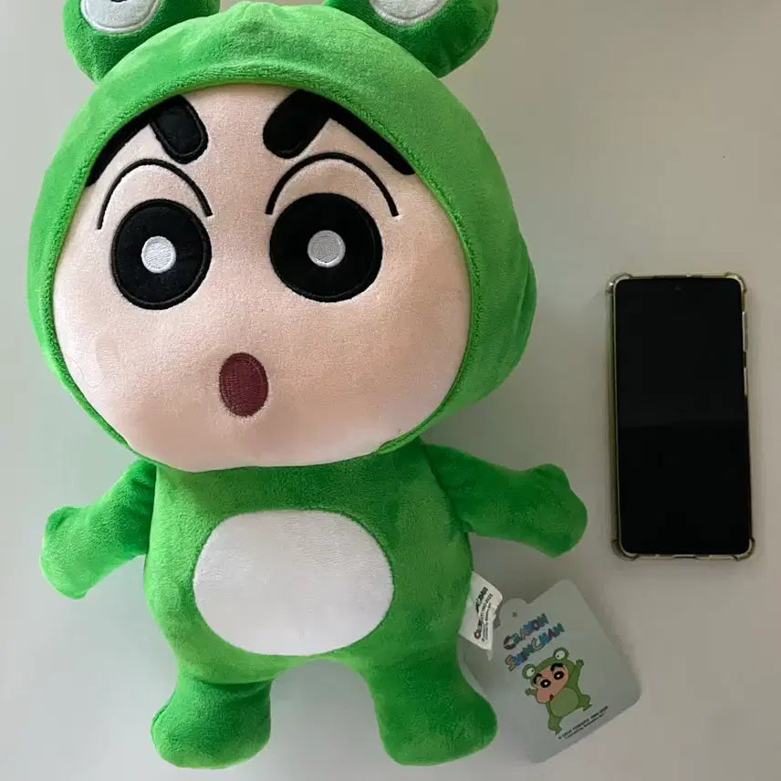 [BUNJANG] Crayon Shin-chan Frog Plush / 짱구 개구리 인형