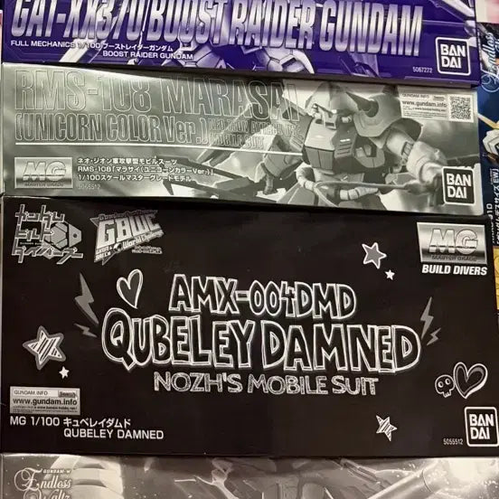[BUNJANG] Bandai MG Qubeley Dambed Plastic Model / 반다이 MG 큐베레이 담드 프라모델