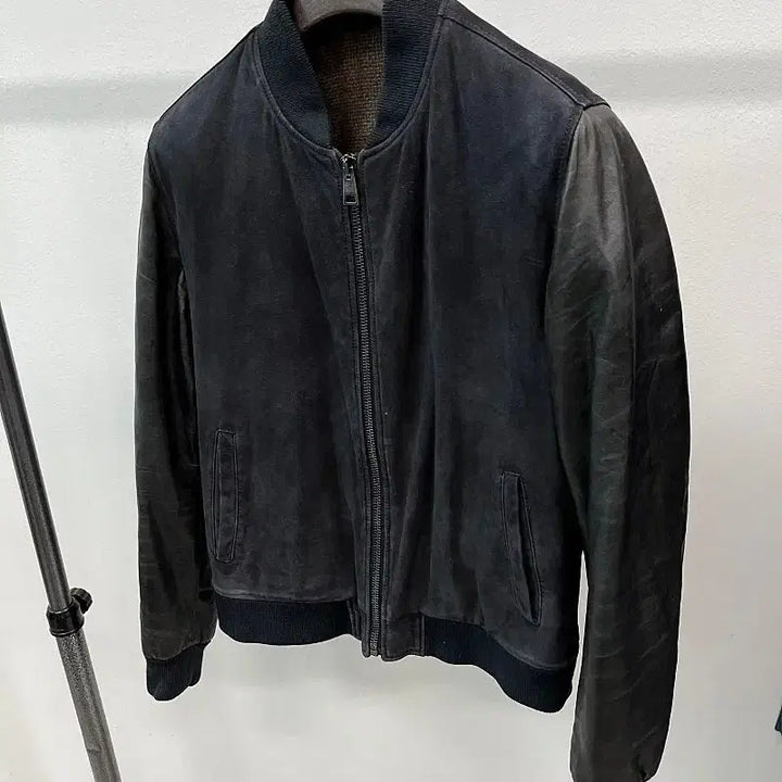 [BUNJANG] Campanella Suede Blouson Jacket / 100) 캄파넬라 스웨이드 블루종자켓
