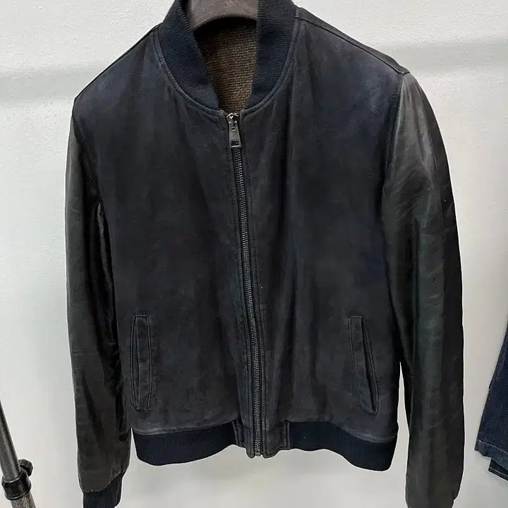 [BUNJANG] Campanella Suede Blouson Jacket / 100) 캄파넬라 스웨이드 블루종자켓
